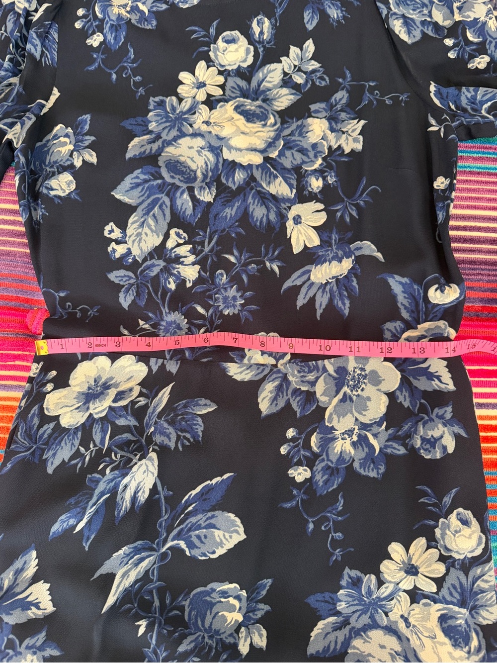 Reformation Doutzen Dress in Lotti, Size 8, Like New - Picture 11 of 13